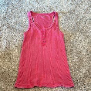 Pink tank top form American eagle